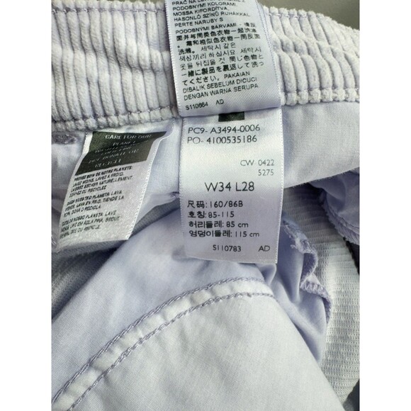 Levis Corduroy Baggy Dad Pants Womens 34 Lilac Purple Jeans Relaxed Y2K Retro - Picture 8 of 15